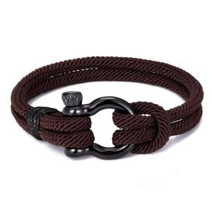 Bracelet Marin "Espoir" en Corde Tressée