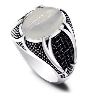 Chevalière Royale "Éclat d'Opale" pour Homme